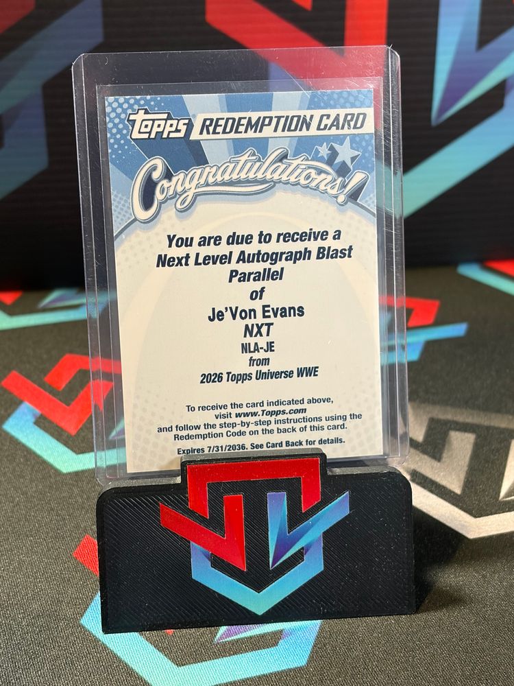 Immagine di Je'Von Evans /50 Universe Auto Redemption 1